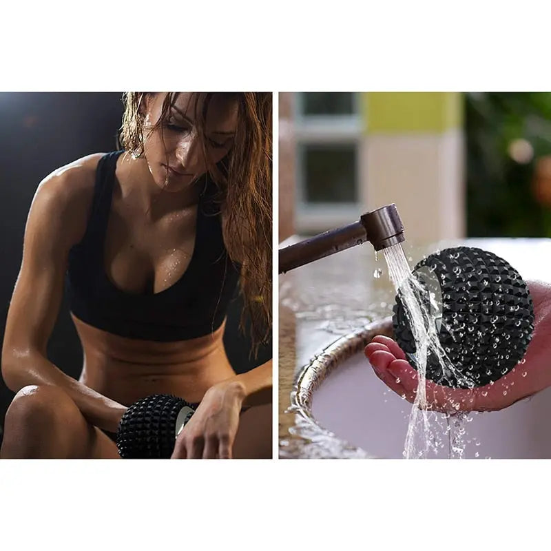 Electric Massage Ball 4-Speed Vibrating Massage Ball Tribal Hearts