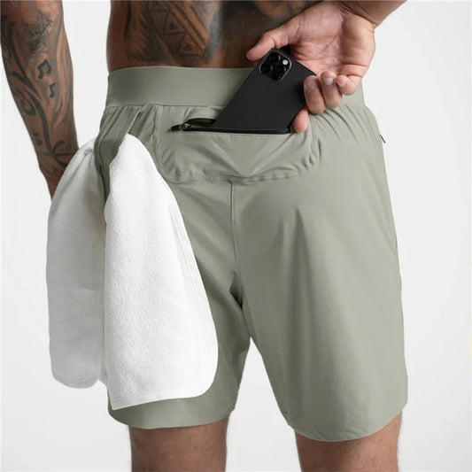 Gym Jogging Exercise Shorts for Men Tribal Hearts