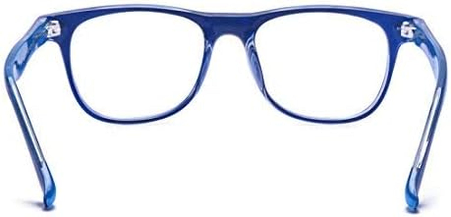 Kids Teens Computer Blue Light Blocking Glasses for Boys and Gilrs anti Eyestrain 2185C2 Blue
