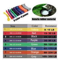 Precise Title: 2080mm Exercise Resistance Band Tribal Hearts