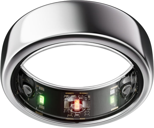 Oura Ring Gen3 Horizon - Silver - Size 6 - Smart Ring