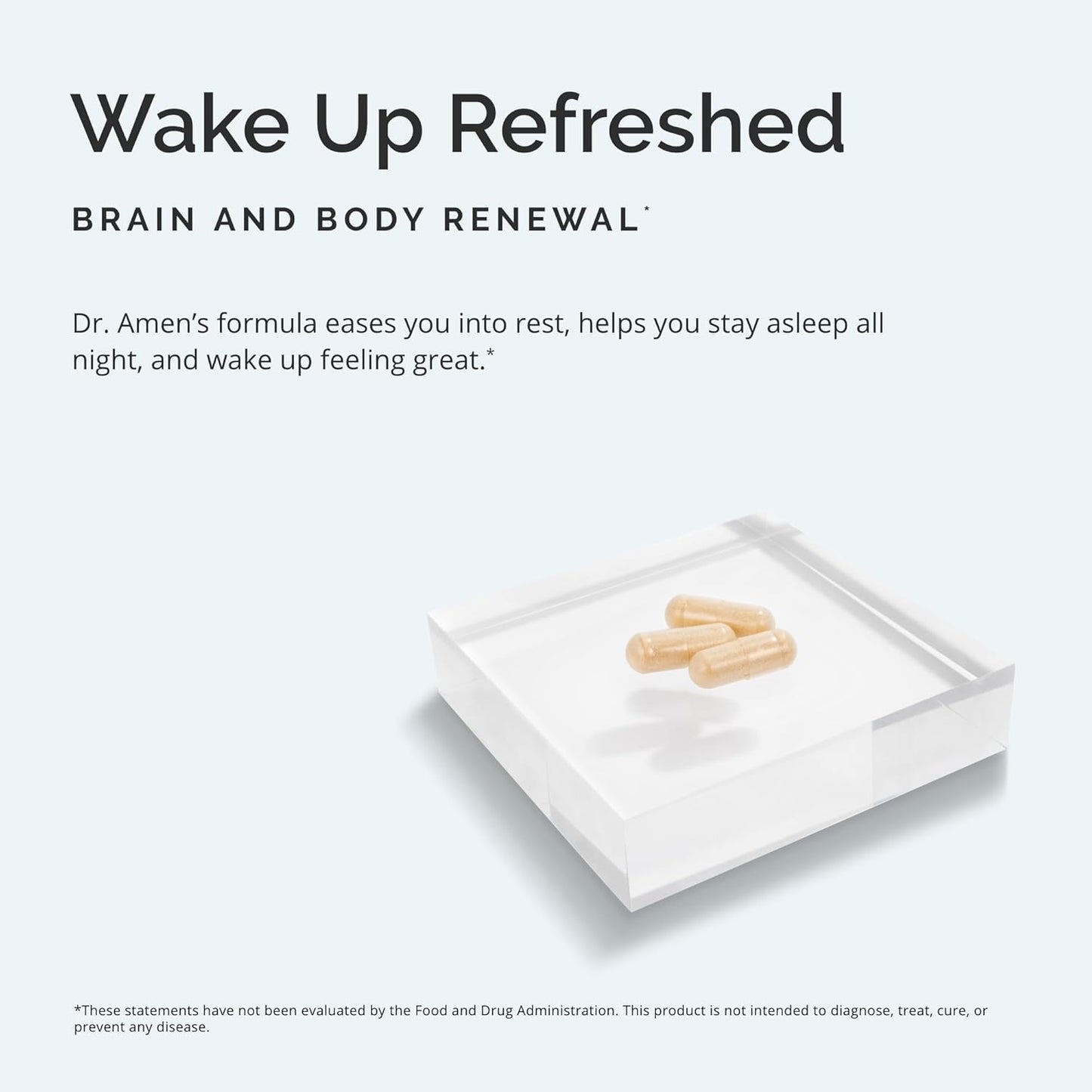 Restful Sleep - Supports Brain & Body Renewal - with Melatonin, Valerian Extract, GABA & Magnesium - 30 Servings