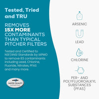 Aquatru Classic Countertop Water Filtration Purification System with Exclusive Ultra Reverse Osmosis Technology (No Installation Required)