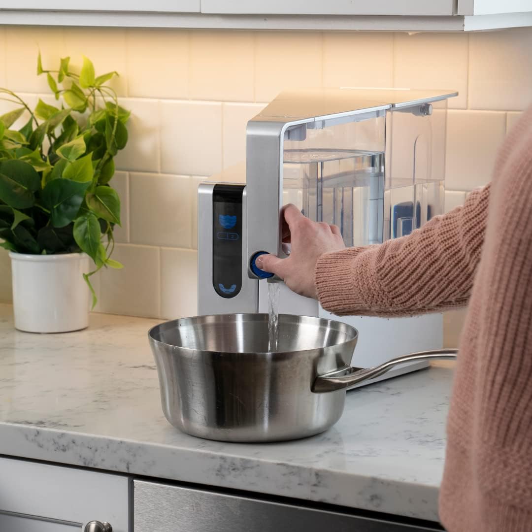 Aquatru Classic Countertop Water Filtration Purification System with Exclusive Ultra Reverse Osmosis Technology (No Installation Required)