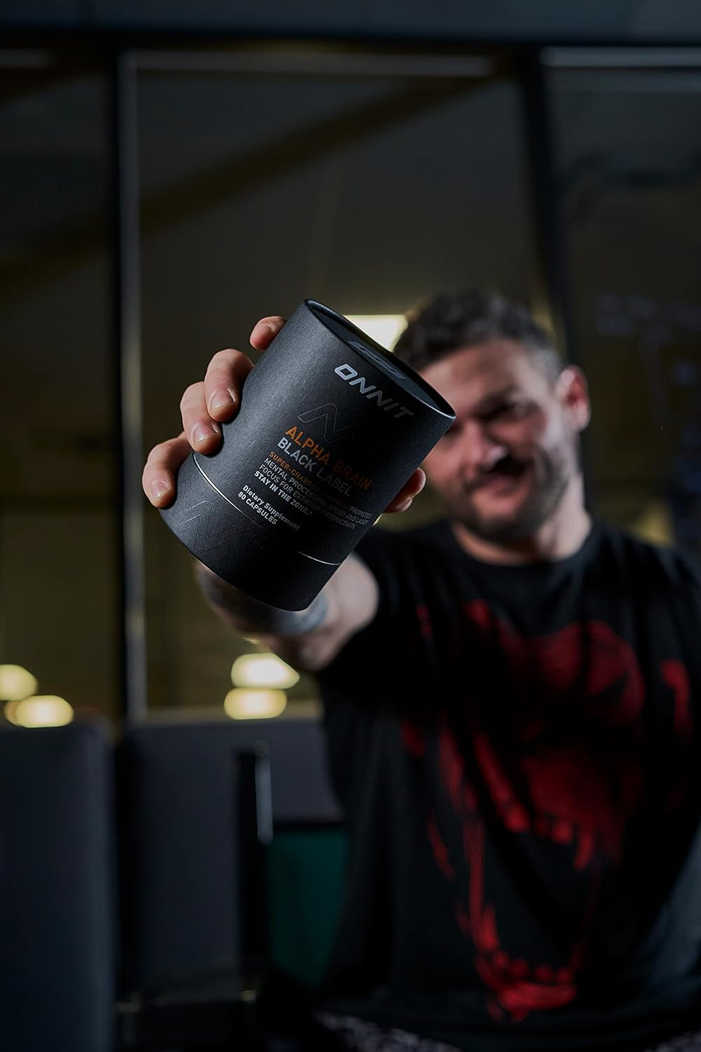 Alpha Brain Black Label Capsule (80Ct) Premium Citicoline Brain Supplement - Focus, Concentration & Memory - Lion'S Mane, Hericium Erinaceus, L Theanine & Mucuna Pruriens