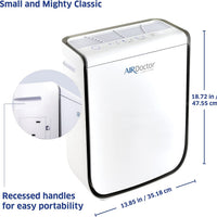 AD2000 Air Purifier, 3 Stage Filtration with Pre-Filter, UltraHEPA, Carbon/Voc