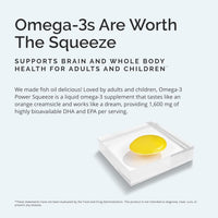 Omega-3 Power Squeeze, Citrus Blast  - 30 Servings