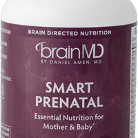 Dr Amen  Smart Prenatal - Multivitamin for Mom & Baby, Promotes Healthy Pregnancy & Growth & Development in Babies - 30 Servings