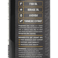 Joint Oil - Emulsified Liquid Fish Oil to Support Joint Health and Mobility - Tangerine Flavor (12Oz)