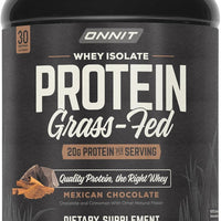 Grass Fed Whey Isolate Protein - Mexican Chocolate (20 Servings)