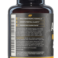Alpha Brain Premium Nootropic Brain Supplement, 30 Count