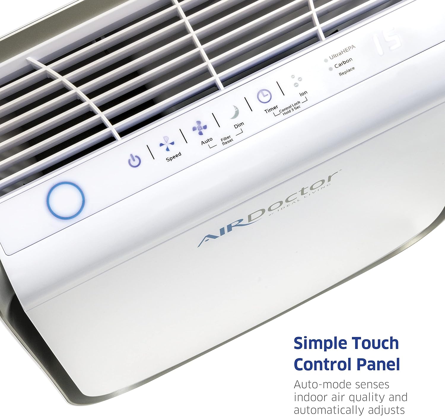 AD2000 Air Purifier, 3 Stage Filtration with Pre-Filter, UltraHEPA, Carbon/Voc