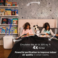 AD2000 Air Purifier, 3 Stage Filtration with Pre-Filter, UltraHEPA, Carbon/Voc