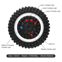 Electric Massage Ball 4-Speed Vibrating Massage Ball Tribal Hearts