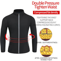 Men's Exercise Waist Corset Shapewear Sauna Suit Tribal Hearts