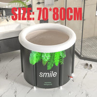 Bathtub Ice Bath Tub Ice Bath Tub for Recovery Portable Cold Water Therapy Tub Ice Bath for Adults Folding Ice Spa Soaking Bath