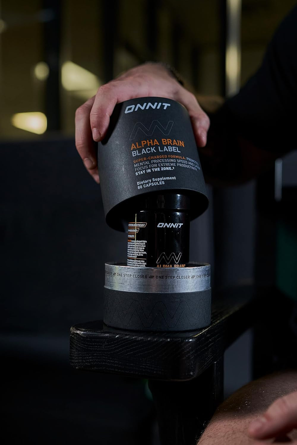 Alpha Brain Black Label Capsule (80Ct) Premium Citicoline Brain Supplement - Focus, Concentration & Memory - Lion'S Mane, Hericium Erinaceus, L Theanine & Mucuna Pruriens