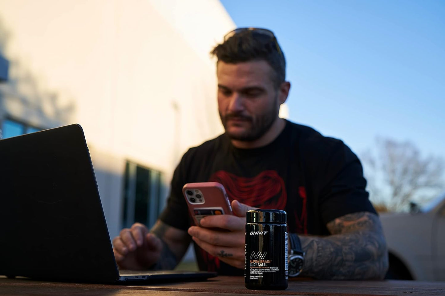 Alpha Brain Black Label Capsule (80Ct) Premium Citicoline Brain Supplement - Focus, Concentration & Memory - Lion'S Mane, Hericium Erinaceus, L Theanine & Mucuna Pruriens