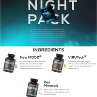 Total Human Day and Night Vitamin Packs for Men and Women,Capsule, 30-Day Supply - Adult Multivitamin