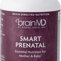 Dr Amen  Smart Prenatal - Multivitamin for Mom & Baby, Promotes Healthy Pregnancy & Growth & Development in Babies - 30 Servings