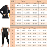 Men's Exercise Waist Corset Shapewear Sauna Suit Tribal Hearts